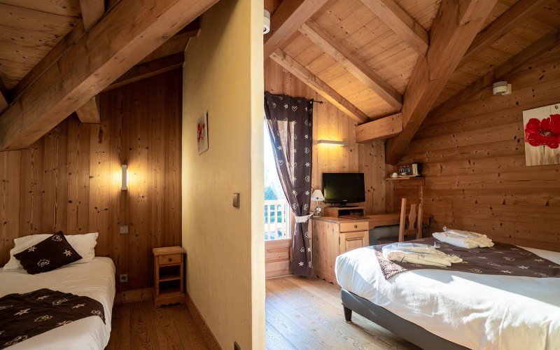 Hôtel avec chambres triples en Haute-Savoie