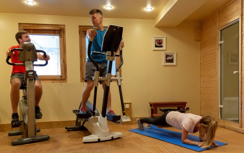 Salle de Fitness hôtel Vallée de l'Arve